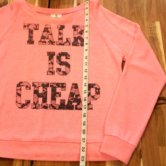 Jerry Leigh Pink Sweater - L - Picture 5 of 6